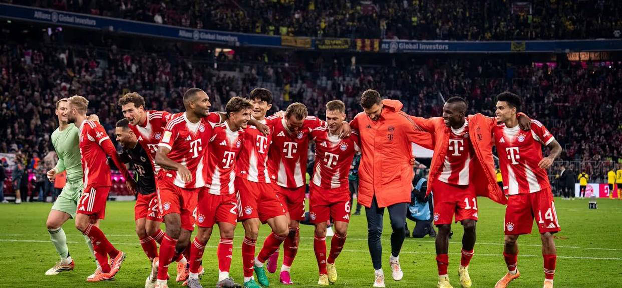 拜仁慕尼黑稳坐德甲榜首！创造历史连胜纪录+冠军前景看涨